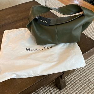 NWT Massimo Dutti Croissant Bag